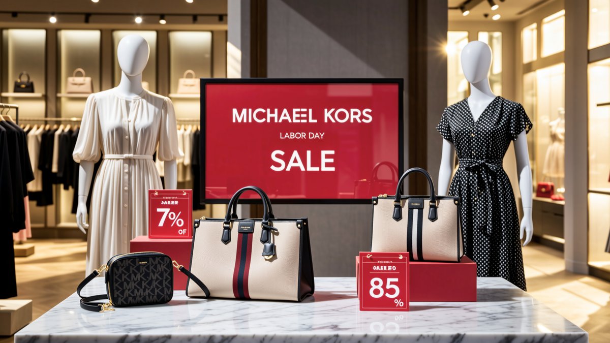 Michael Kors Labor Day 2025 Sale: 70% Off on Must-Have Accessories and Apparel