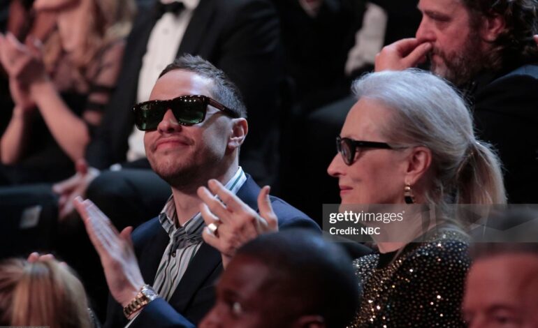 Pete Davidson Takes Aim at Star-Studded SNL50 Crowd