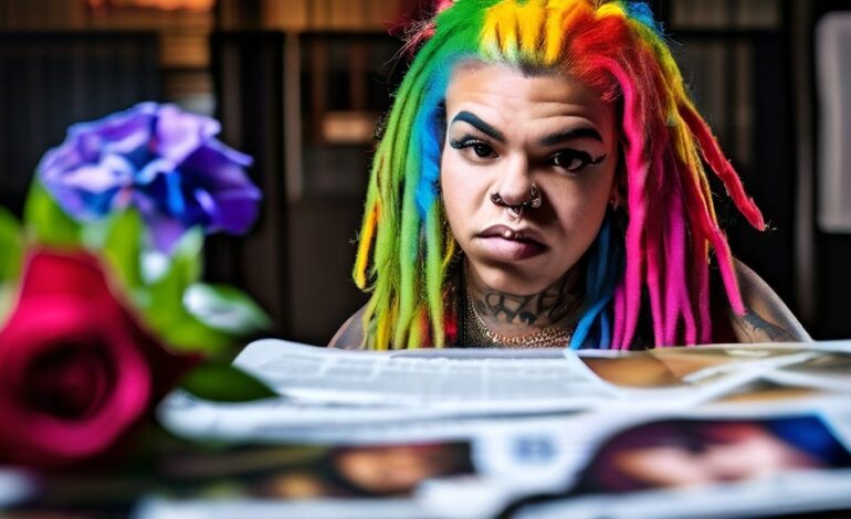 Rapper 6ix9ine Breaks Silence After Friend Ariela “La Langosta” Found Dead in Car
