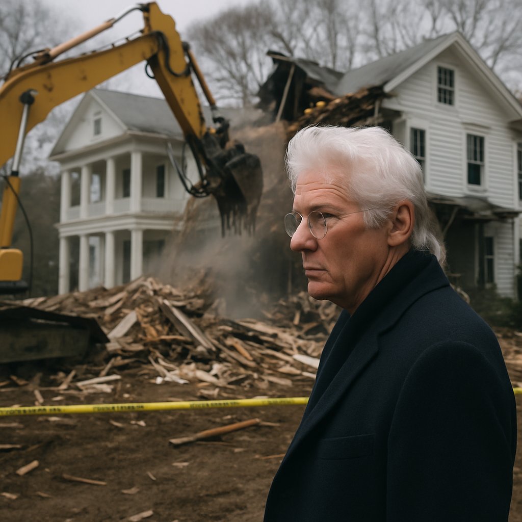 Richard Gere’s $11M Connecticut Mansion Razed as Lulu Simon Calls Foul, Nine-Lot Build Advances