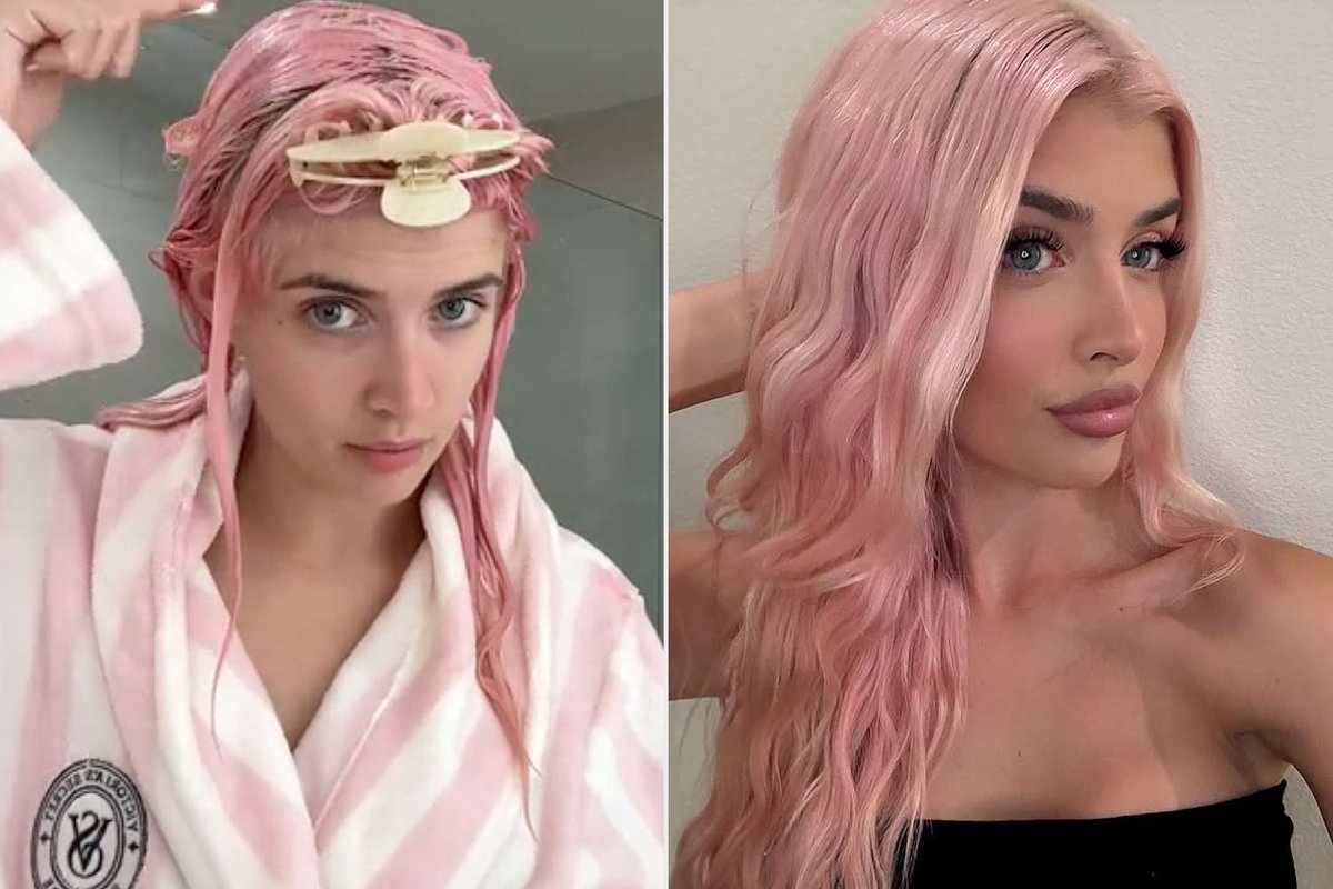 Sami Sheen’s At-Home DIY Pink Hair Transformation Stuns Fans