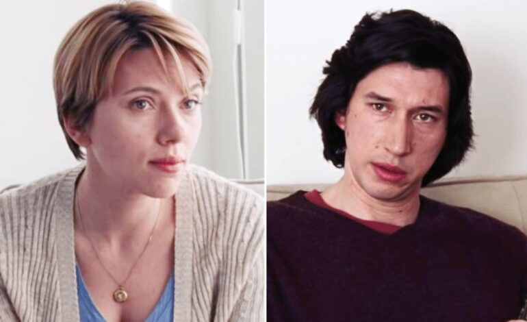 Scarlett Johansson & Adam Driver Screams Scare Wolves from Cattle