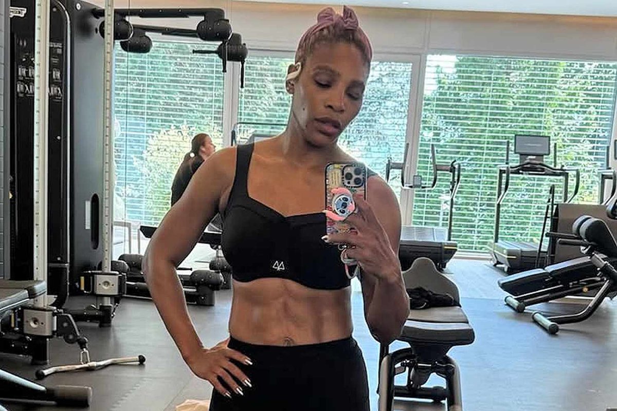 Serena Williams Shrugs Off Slimdown Critics with Wry Humor