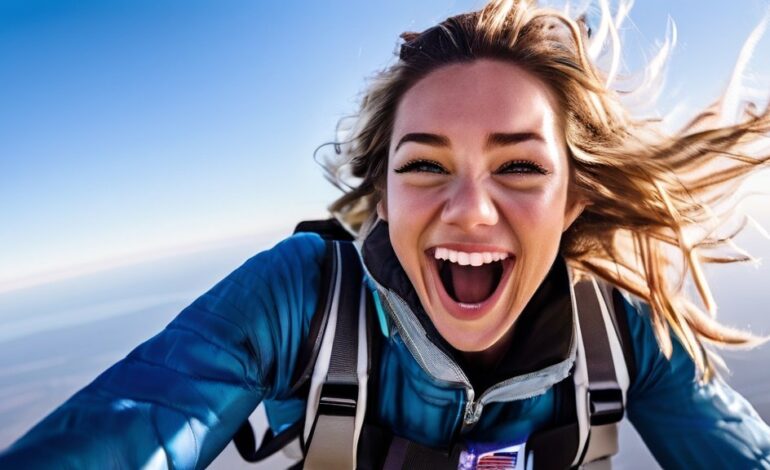 Sydney Sweeney Takes the Plunge: First Skydive Video Goes Viral — And She’s Not Even Flinching