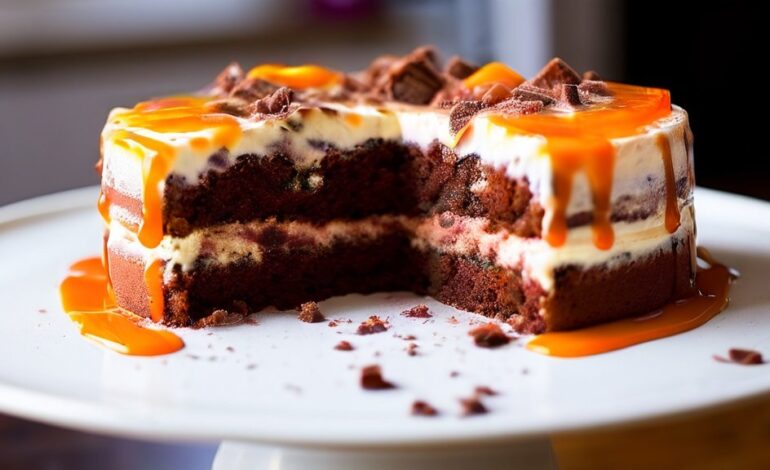 Tiffani Thiessen Bakes a Naked Cake, Then Eats It… Naked