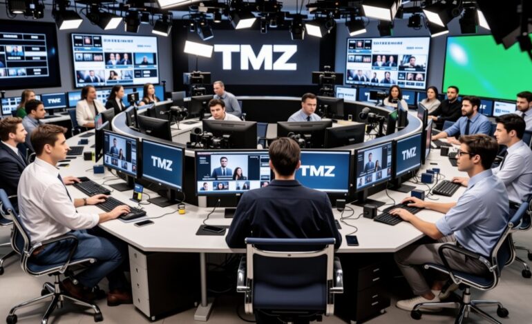 TMZ Unveils Live Streaming Newsroom Experience: A Real-Time Look at Celebrity Breaking News
