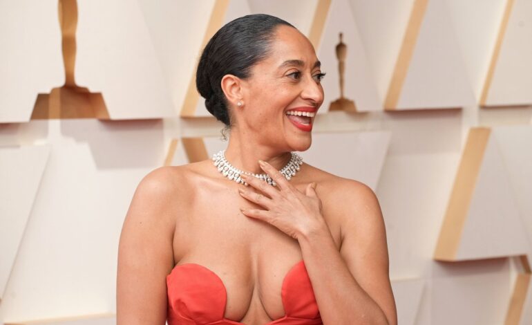 Tracee Ellis Ross Stuns in Black Bikini, Hints at Sunglasses and Swim Launch
