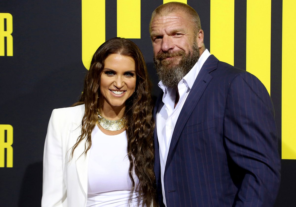 Triple H and Stephanie McMahon Show Off Fit Physiques During Family Getaway in Mykonos
