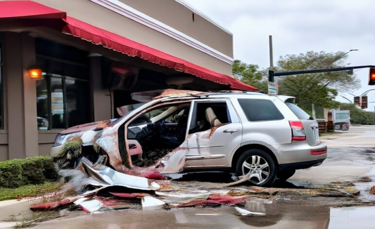 When the Camera’s Rolling, Chaos Hits: Influencers Caught in Wild Houston Restaurant Crash
