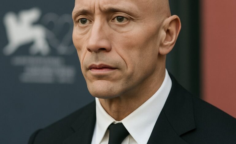 Dwayne Johnson Stuns Venice With Dramatic Weight Loss for Mark Kerr Biopic
