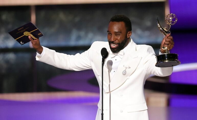 Historic Emmys Win: Tramell Tillman’s Mom Steals the Spotlight with Tearful Reaction