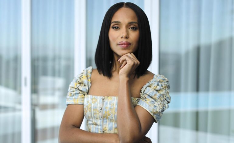 Kerry Washington Spills the Tea on Keeping Her Family Life Private