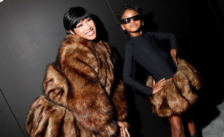 Kulture Steals the Spotlight: Cardi B and Her Mini-Me Bring New York Fashion Week Heat