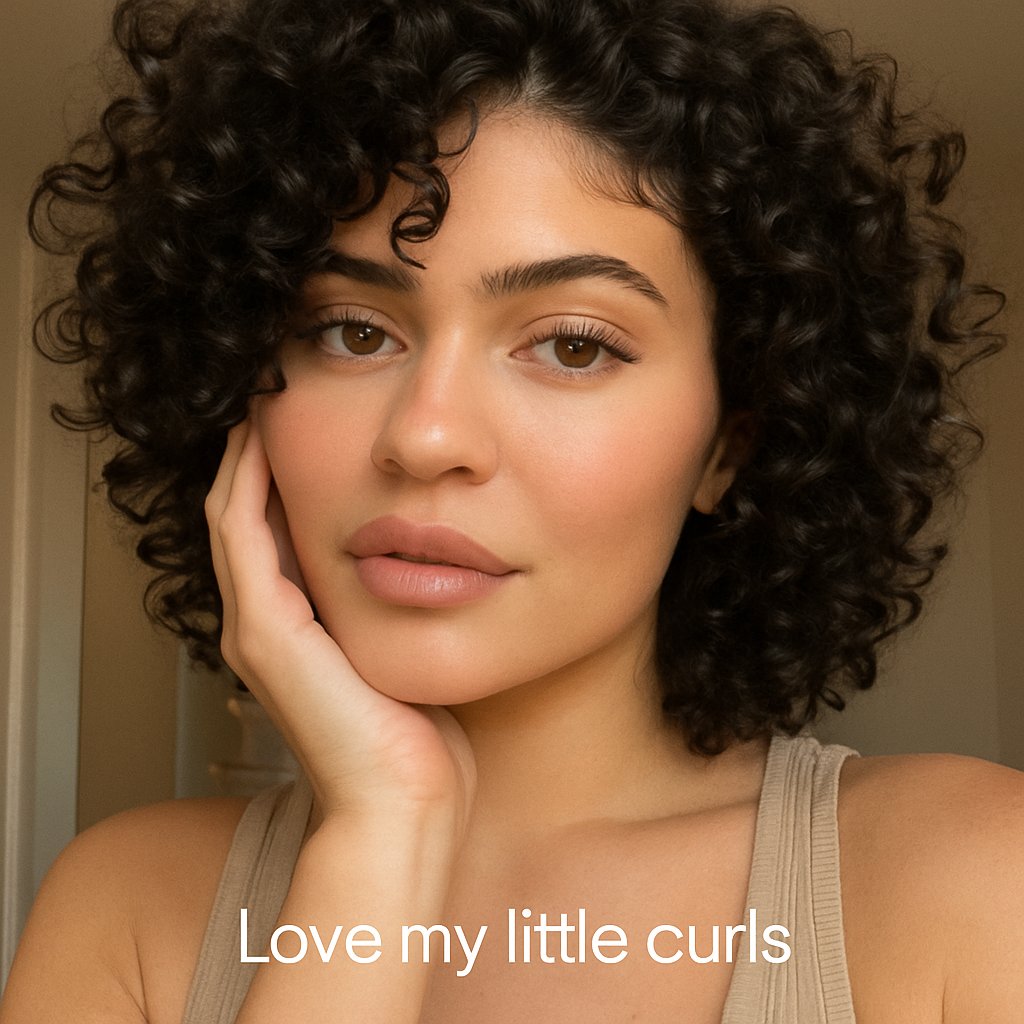 Kylie Jenner Reveals Natural Curls in Rare Instagram Selfie, A Soft Reset For Her Beauty Playbook