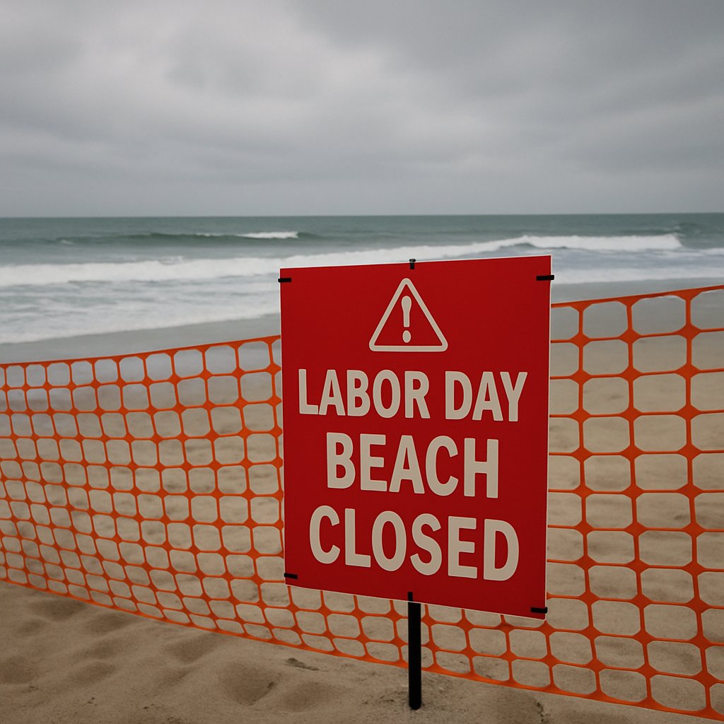 Labor Day Beach Closures: Fecal Contamination Spurs Coast-to-Coast Warnings And Shutoffs