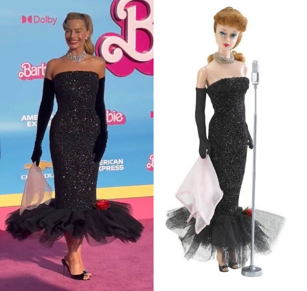 Margot Robbie Dazzles in Silver Sheer Dress on UK Red Carpet, Sends Fans Into a Frenzy
