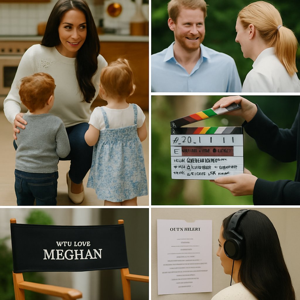 Meghan Markle’s Instagram Shows Archie and Lilibet Monitoring Mom on With Love, Meghan Season 2 Set