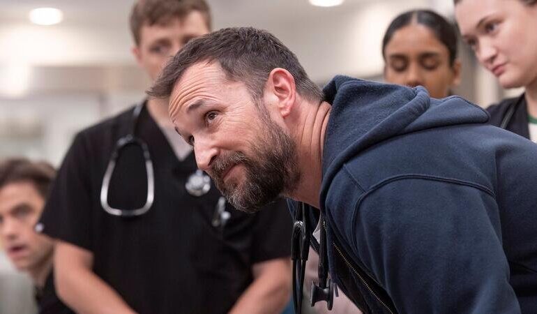 Noah Wyle Seals Emmys Night in Scrubs Tuxedo Payoff: A Hollywood Love Letter to Frontline Heroes