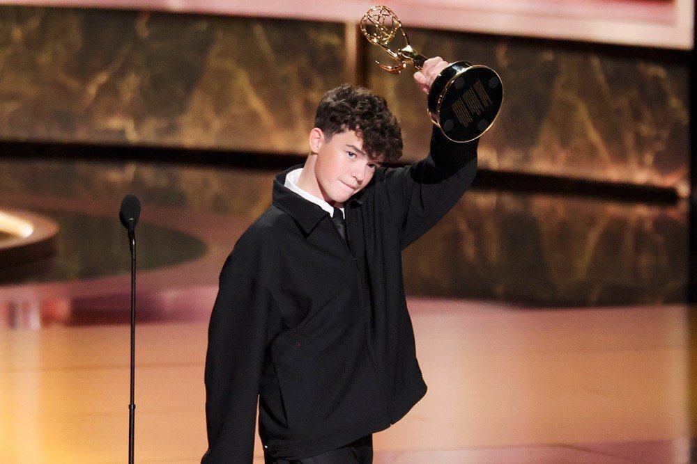Owen Cooper Makes History at Emmys 2025, Teen Stirringly Snags Youngest Male Win in History