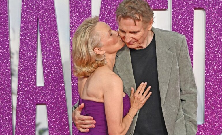 Pamela Anderson’s Cryptic Response to Liam Neeson Romance Rumors