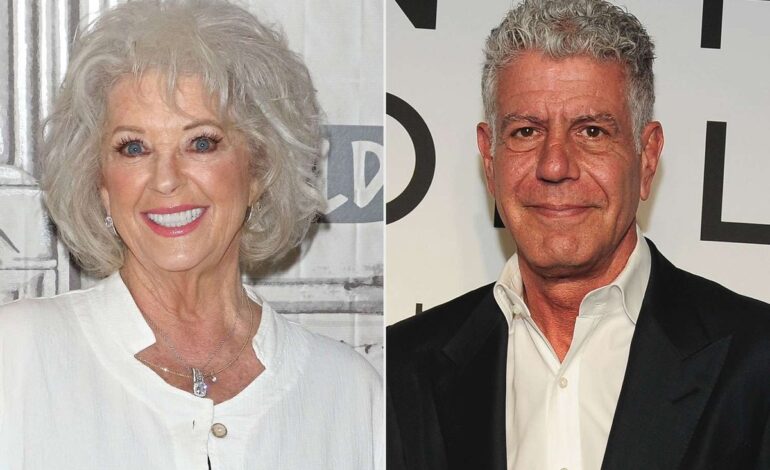 Paula Deen Unleashes Scathing Attack on Late Anthony Bourdain: ‘He Didn’t Like Anyone, Not Even Himself