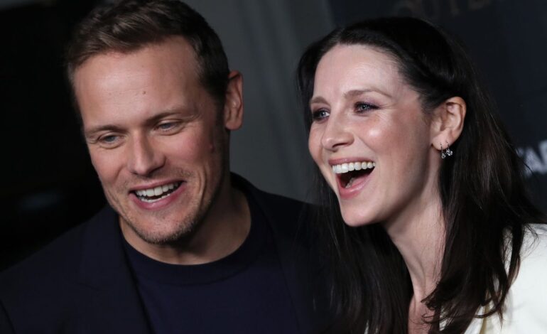 Sam Heughan Gushes Over ‘Outlander’ Co-Star Caitriona Balfe Ahead of Final Season 8