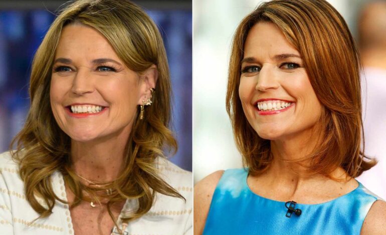 Savannah Guthrie Debuts Shortest Bob Yet on Today, Chris McMillan Works Her Transformation
