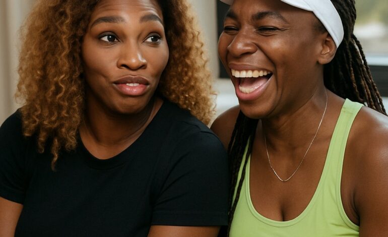 Serena Williams Rolls Eyes as Venus Teams With Leylah Fernandez at US Open 2025
