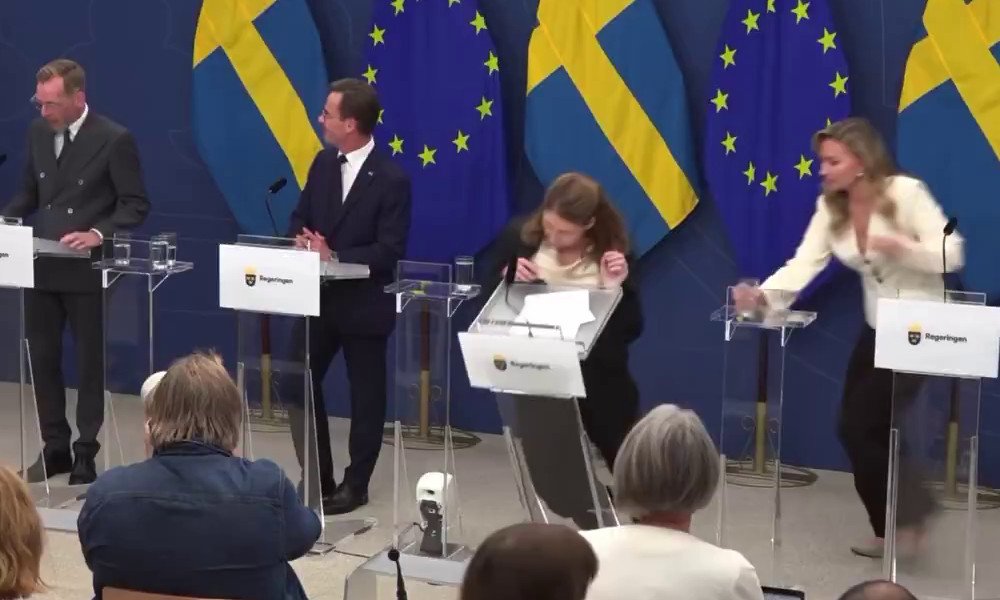 Swedish Health Minister Collapses During Press Conference: What’s Behind the Sudden Fainting Spell?