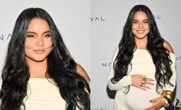 Vanessa Hudgens Radiates in Italy Premiere as Baby Bump Steals the Spotlight
