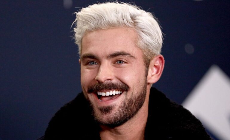 Zac Efron Goes Blonde on Vacation with Nina Dobrev in Fresh Hair Twist